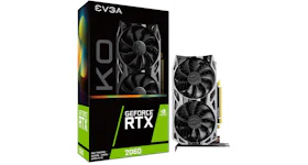 NVIDIA EVGA GeForce RTX 2060 KO Gaming, Dual Fans, Metal Backplate Graphic Card (06G-P4-2066-KR)