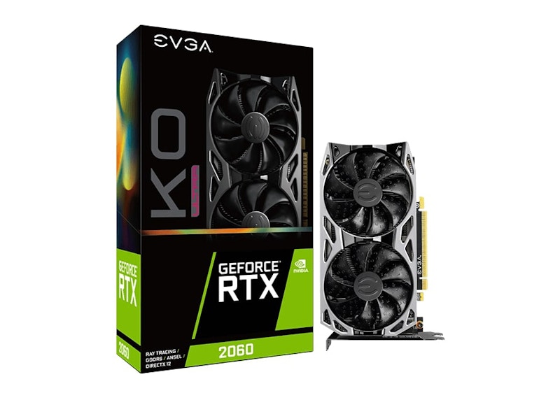 NVIDIA EVGA GeForce RTX 2060 KR Ultra GAMING 6G Graphics Card (06G