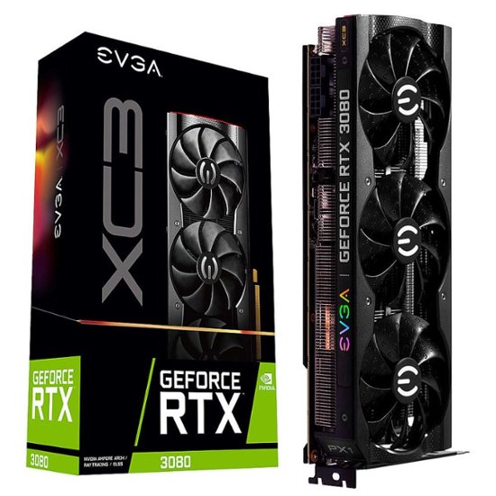 NVIDIA EVGA GeForce RTX 3080 XC3 GAMING Graphics Card (10G-P5-3883