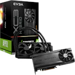 NVIDIA EVGA GeForce RTX 3090 XC3 ULTRA HYBRID Water Cooling Metal Backplate Graphic Card (24G-P5-3978-KR)
