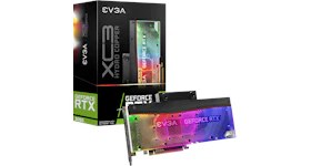 NVIDIA EVGA GeForce RTX 3090 XC3 ULTRA HYDRO COPPER GAMING 24G Graphics Card (24G-P5-3979-KR)