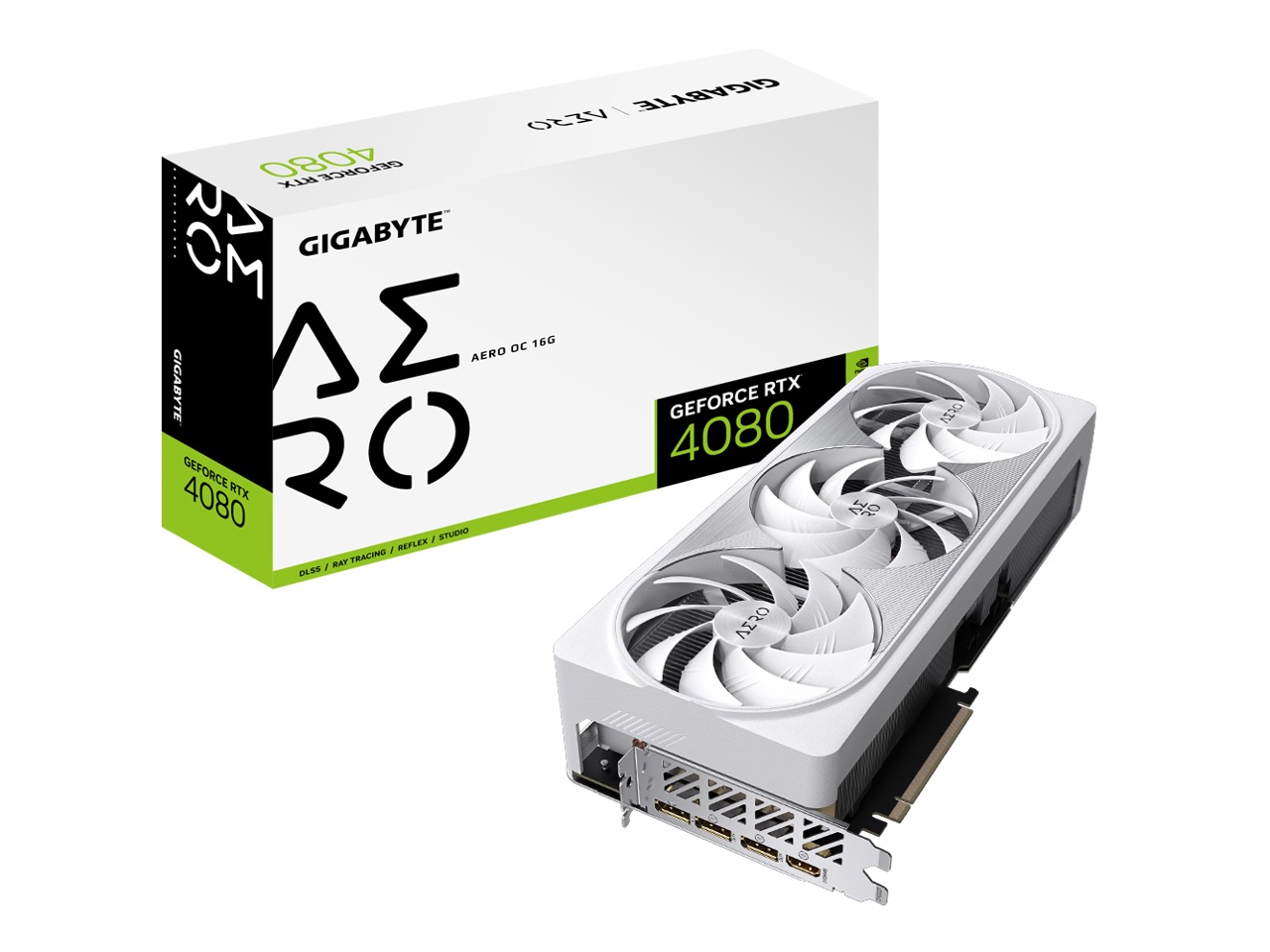 NVIDIA GIGABYTE AORUS GeForce RTX 4080 16GB Graphics Card GV-N4080AORUSX W-16GD