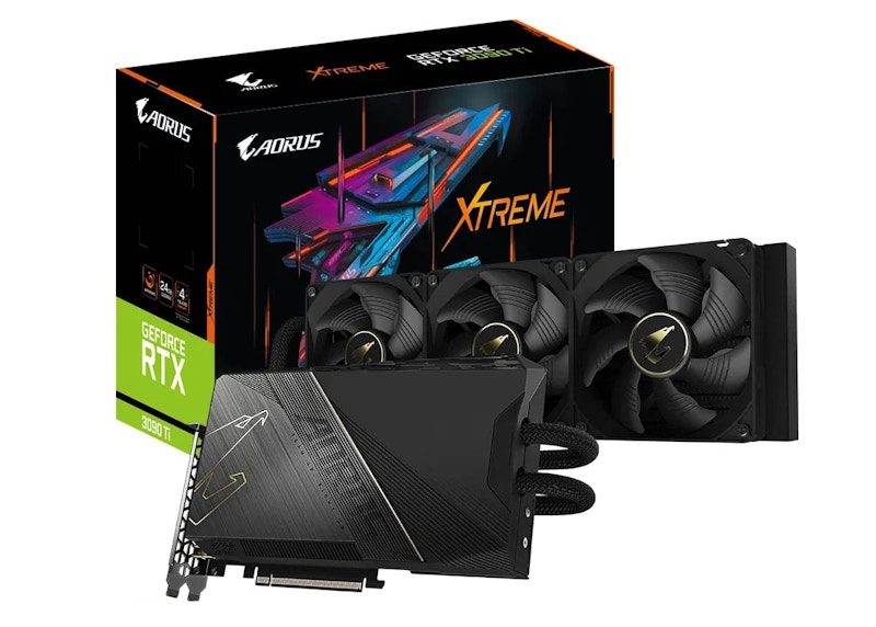 NVIDIA GIGABYTE AORUS GeForce RTX 4090 XTREME WATERFORCE 24G