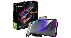 NVIDIA GIGABYTE AORUS GeForce RTX 3090 XTREME WATERFORCE Graphics Card (GV-N3090AORUSX WB-24GD)