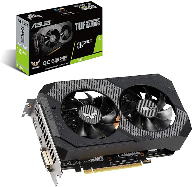 NVIDIA GIGABYTE GeForce 1660 OC Graphics Card (TUF-GTX1660S-O6G-GAMING) - US