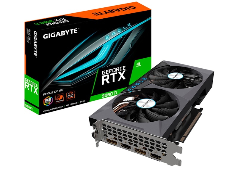 NVIDIA GIGABYTE GeForce RTX 3060 Ti EAGLE OC Graphics Card (GV