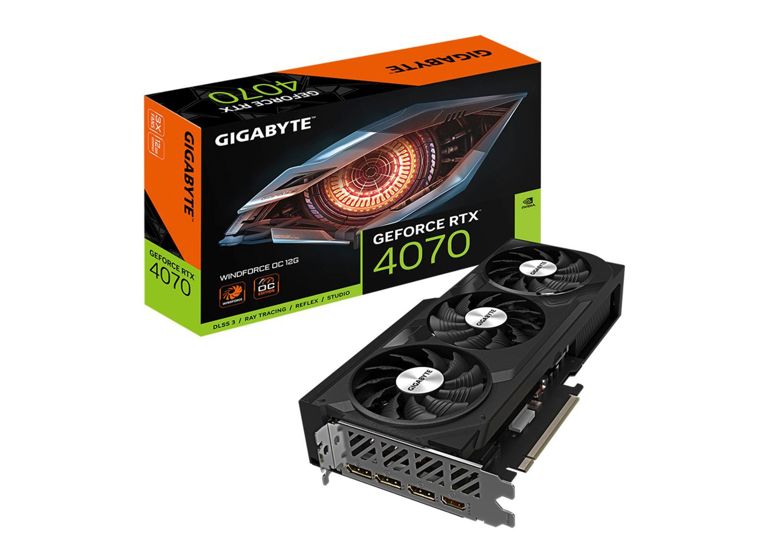 NVIDIA GIGABYTE GeForce RTX 4090 WINDFORCE 24G Graphics Card GV