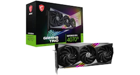 NVIDIA MSI Gaming GeForce RTX 4070 Ti GAMING X TRIO 12G Graphics Card