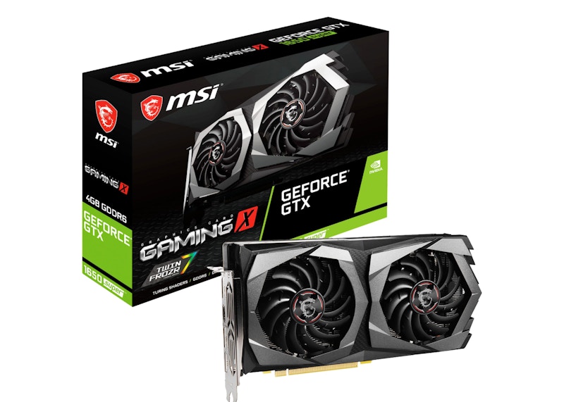 NVIDIA MSI GeForce GTX 1650 D6 VENTUS XS OC 4G Graphics Card GTX