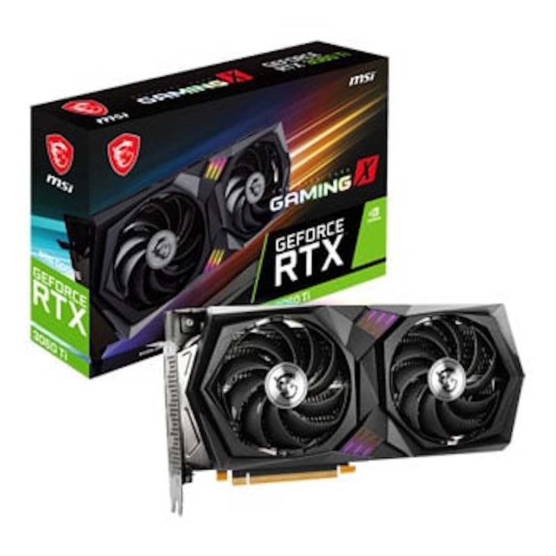 NVIDIA MSI GeForce RTX 3060 Ti GAMING X 8G LHR Graphics Card