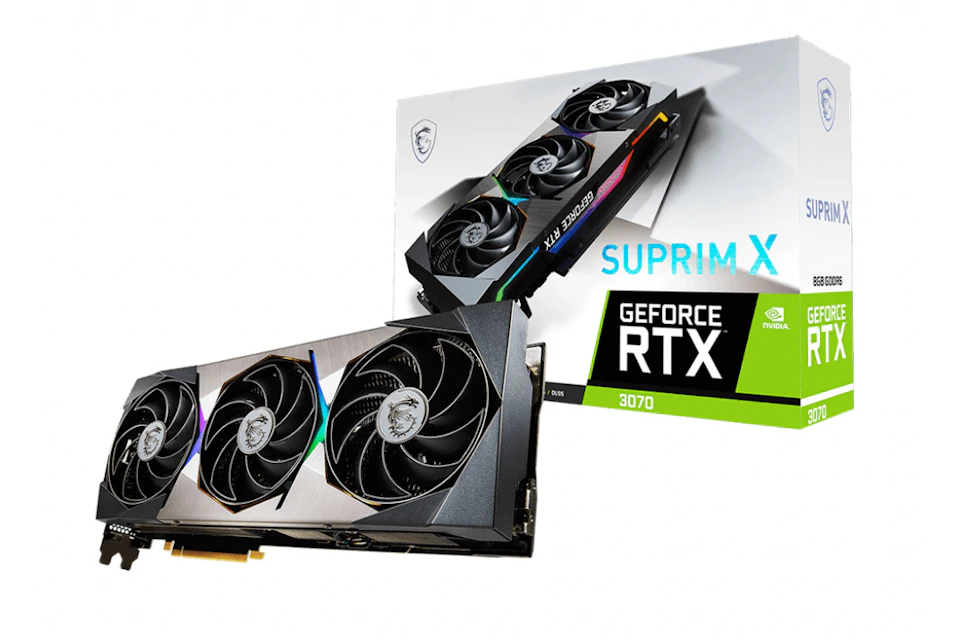 NVIDIA MSI GeForce RTX 3070 SUPRIM X 8G Graphics Card (GeForce-RTX-3070-SUPRIM-X-8G)