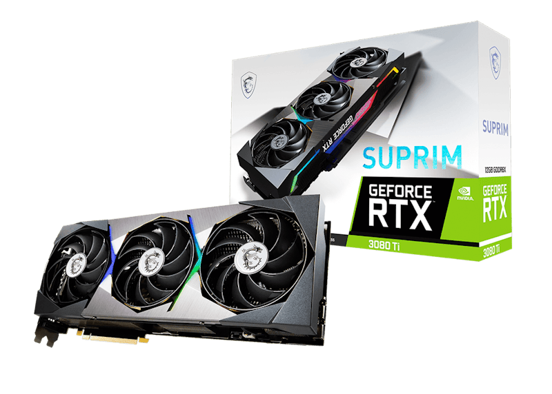 NVIDIA MSI GeForce RTX 3080 Ti SUPRIM 12G Graphics Card