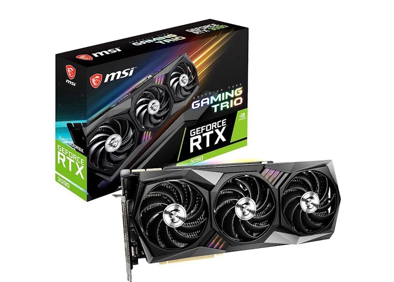 NVIDIA MSI ゲーミング トリオ ジーフォース RTX 3070 8GB OC ...