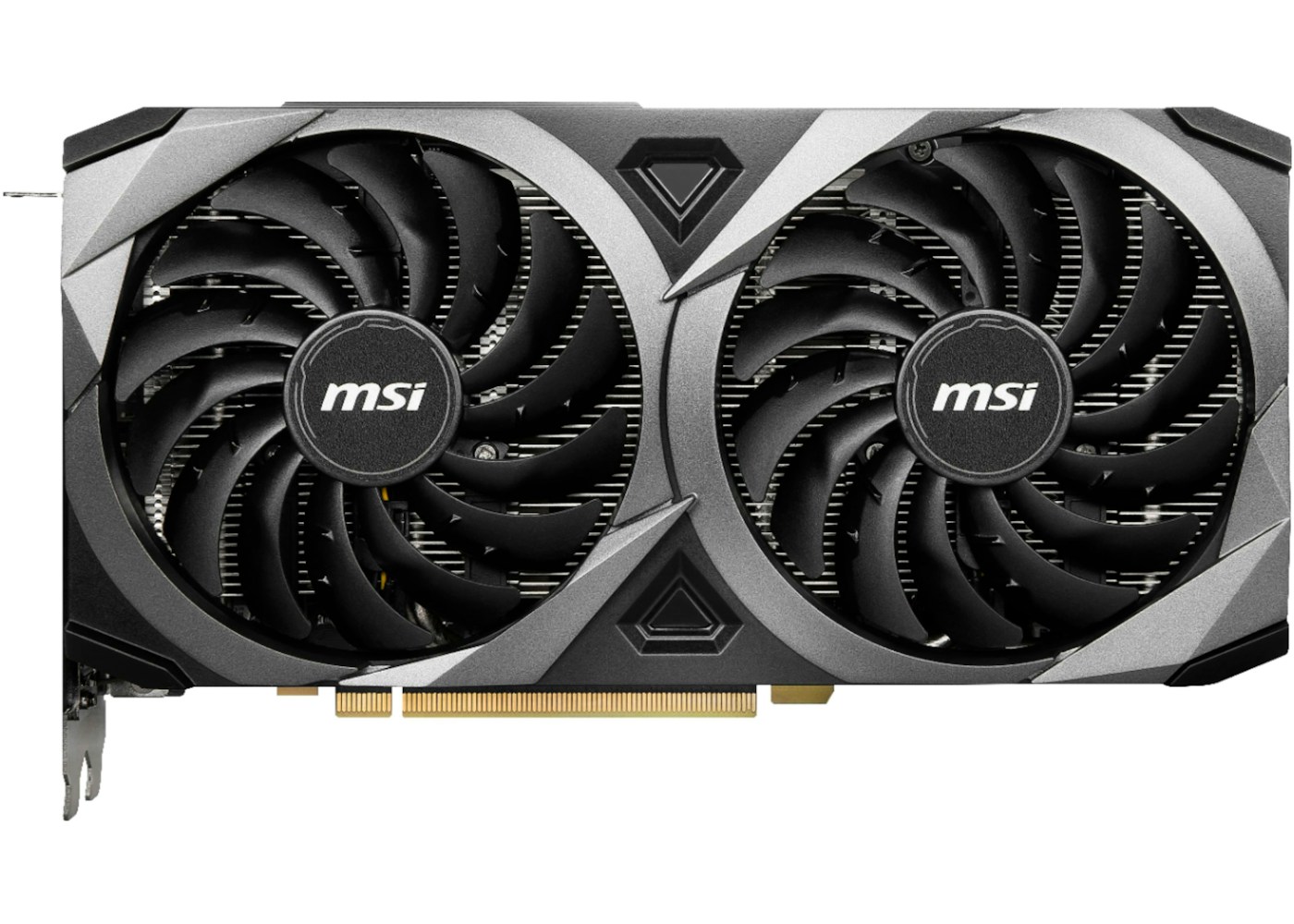 Nvidia Msi Geforce Rtx 3060 Ti Ventus 2x Oc Bv Graphics Card Black