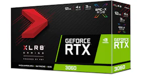 NVIDIA PNY GeForce RTX 3060 XLR8 GAMING REVEL EPIC-X RGB 12G Graphics Card (VCG306012SFXPPB)