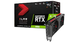 NVIDIA PNY GeForce RTX 3060 XLR8 Gaming Revel Epic-X 12G Graphics Card (VCG306012DFXPSB)