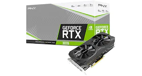 NVIDIA PNY GeForce RTX 3070 Uprising 8G Graphics Card (VCG30708DFMPB)