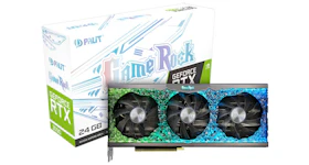 NVIDIA Palit GameRock Ampere GeForce RTX 3090 24G Graphics Card (NED3090T19SB-1021G)