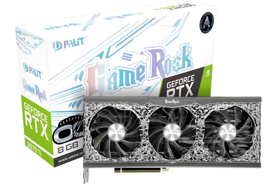 NVIDIA Palit GeForce RTX 3070 Ti GameRock 8G OC (NED307TT19P2