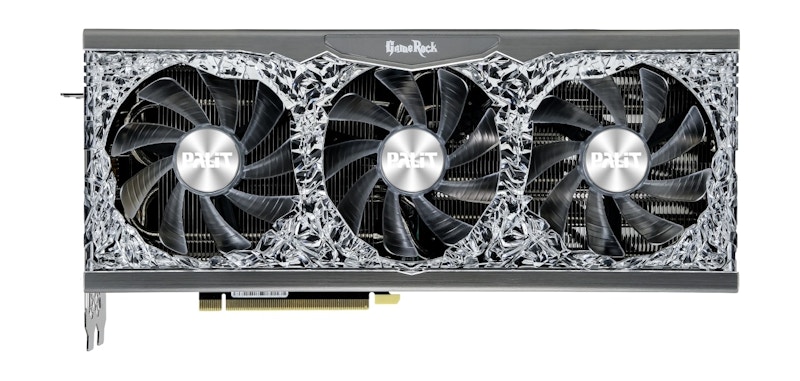 NVIDIA Palit GeForce RTX 3080 GameRock 10GB OC Graphics Card 