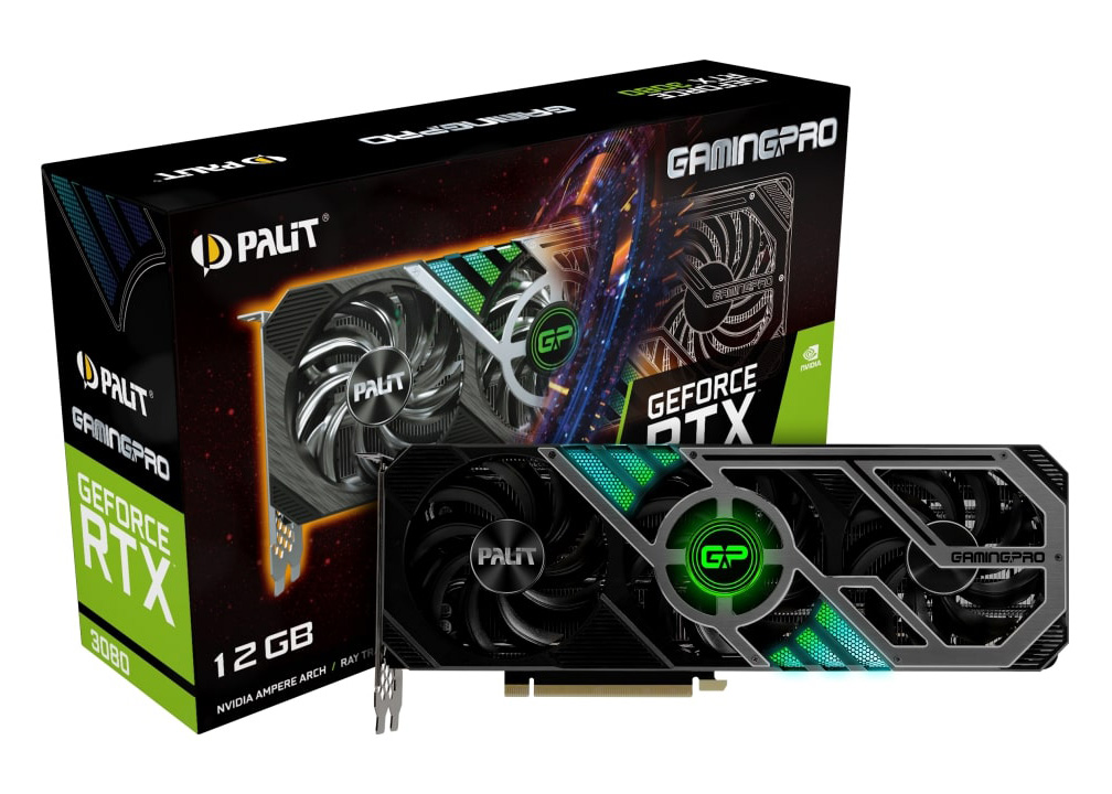 NVIDIA Palit GeForce RTX 3080 GamingPro 12G Graphics Card