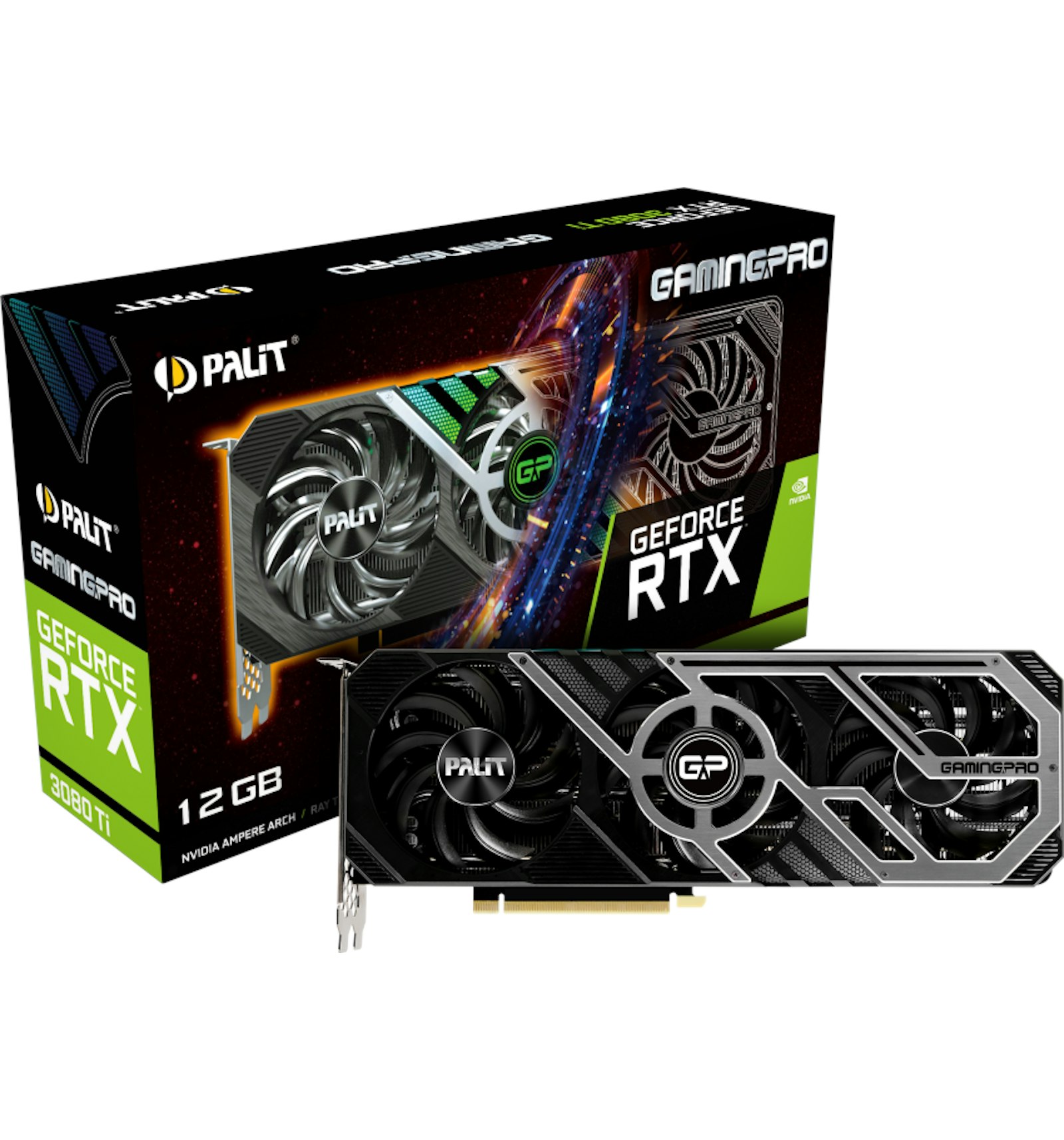 NVIDIA Palit GeForce RTX 3080 Ti GamingPro 12G Graphics Card (NED308T019KB-132AA)