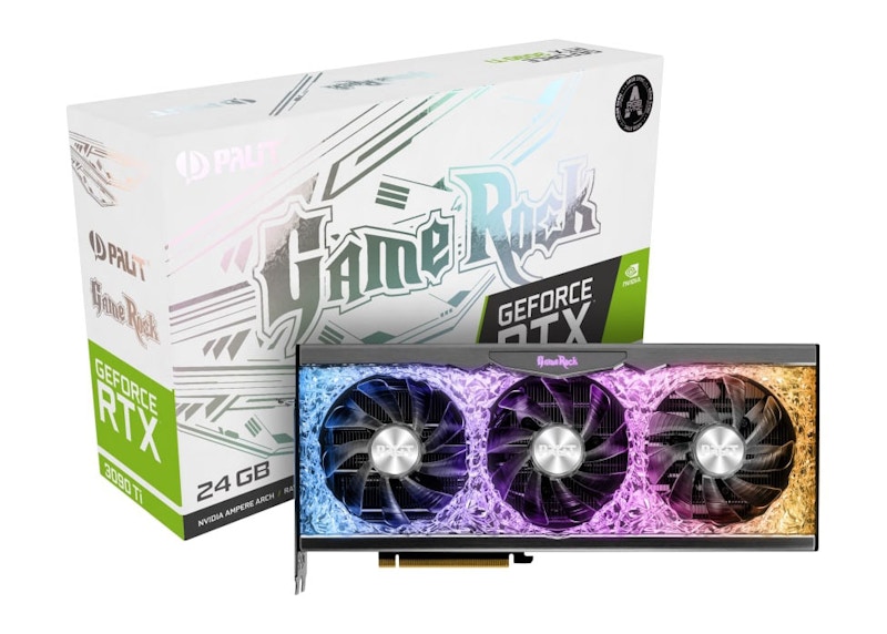 NVIDIA Palit GeForce RTX 3090 Ti GameRock 24G Graphics Card 