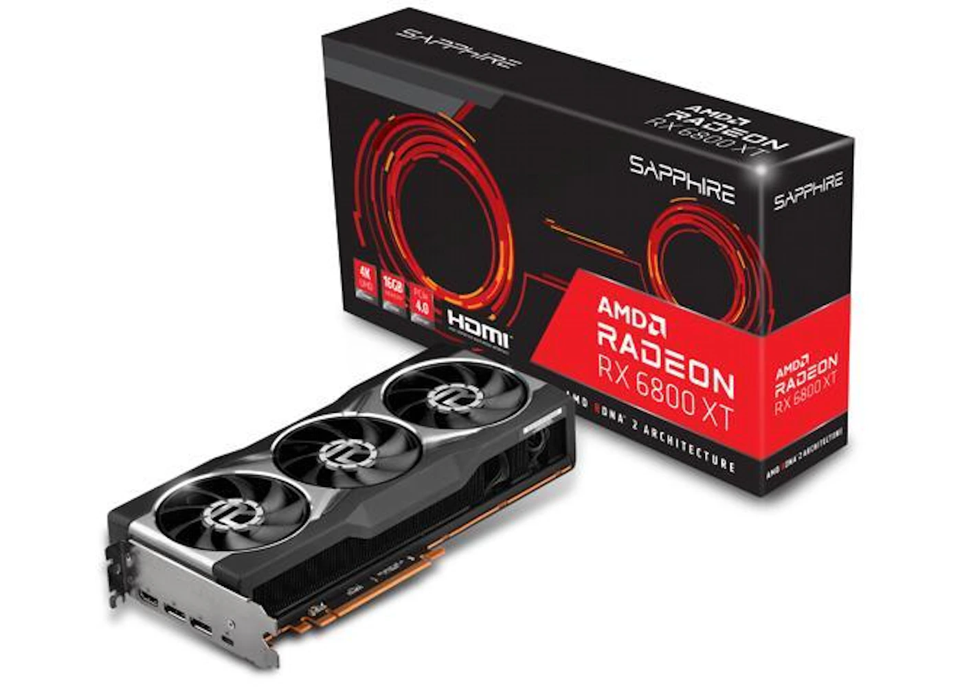 AMD Sapphire Radeon RX 6800 XT Graphics Card (21304-01-20G) - FR