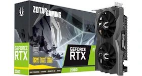 NVIDIA ZOTAC GAMING GeForce RTX 2060 6G Graphics Card (ZT-T20600H-10M)