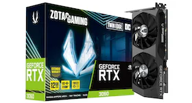 NVIDIA ZOTAC GAMING GeForce RTX 3060 12G Twin Edge OC Graphics Card (ZT-A30600H-10M)