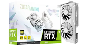 NVIDIA ZOTAC GAMING GeForce RTX 3070 Twin Edge 8G OC Graphics Card (ZT-A30700J-10P) White