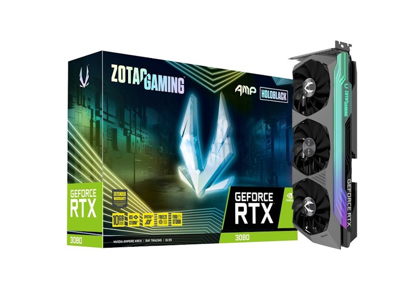 NVIDIA ZOTAC GAMING GeForce RTX 3080 AMP Holo 10G Graphics Card