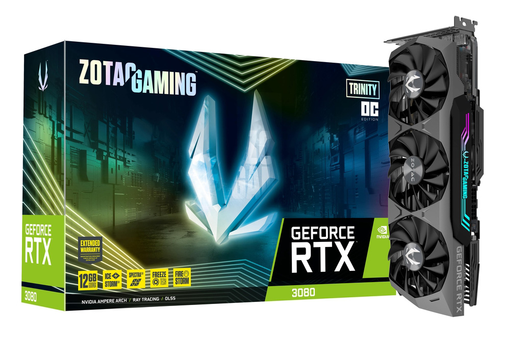 NVIDIA ZOTAC GAMING GeForce RTX 3080 Ti Trinity 12G Graphics Card