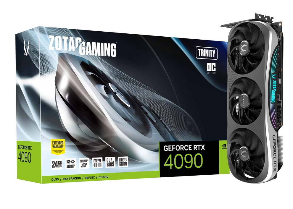 NVIDIA ZOTAC GAMING GeForce RTX 4090 Trinity OC 24G Graphics Card