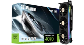 NVIDIA ZOTAC Gaming GeForce RTX 4070 AMP AIRO 12GB Graphics Card ZT-D40700F-10P