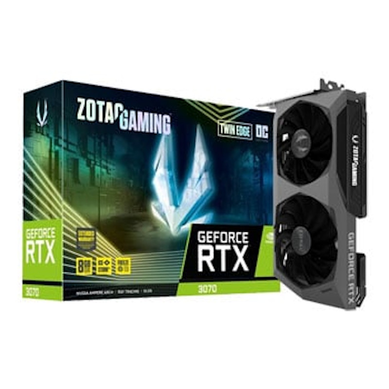 NVIDIA ZOTAC GeForce RTX 3070 Twin Edge 8G OC LHR Graphics Card