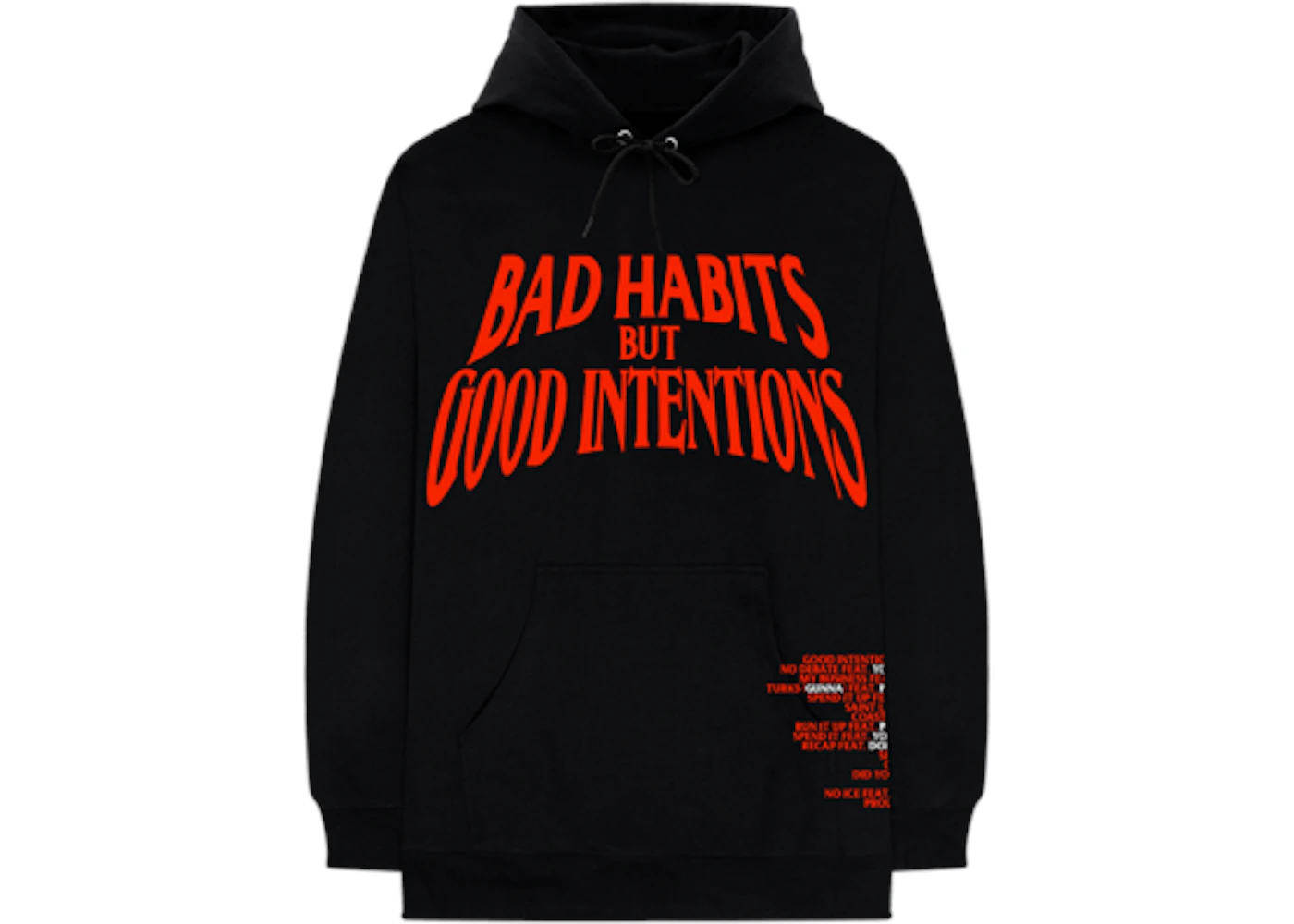 Vlone bad sale habits hoodie