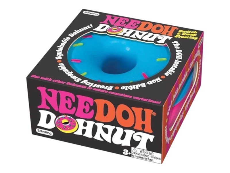NeedOh Donuts Squishy Fidget Toy blu