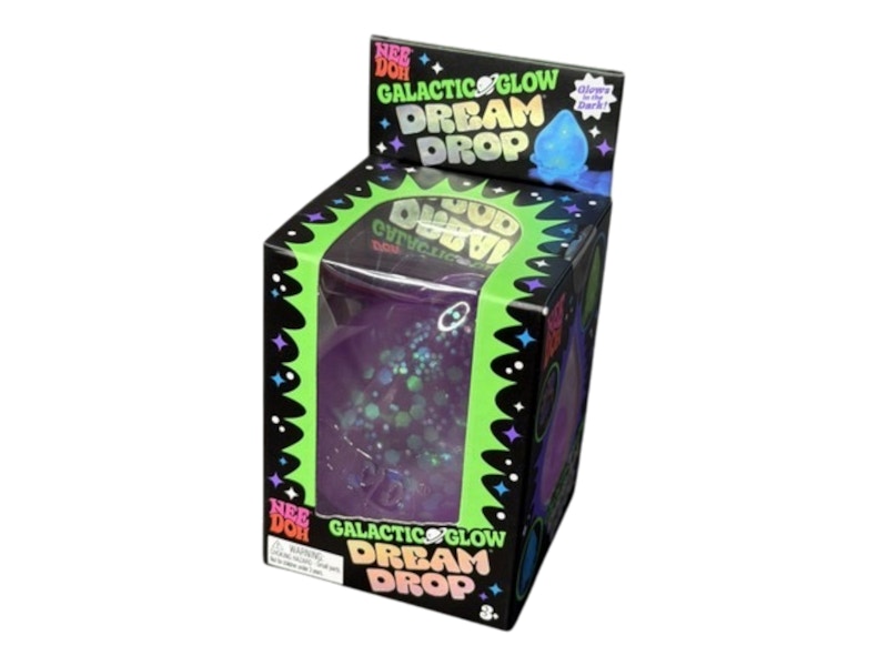 NeeDoh Galactic Glow Dream Drop Squishy Fidget Toy Nebula Haze