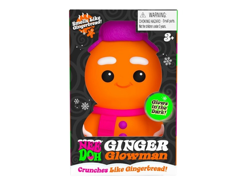 NeeDoh Ginger Glowman Squishy Fidget Toy