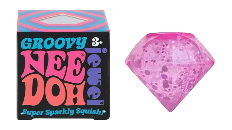 NeeDoh Groovy Jewel Mini Squishy Fidget Toy