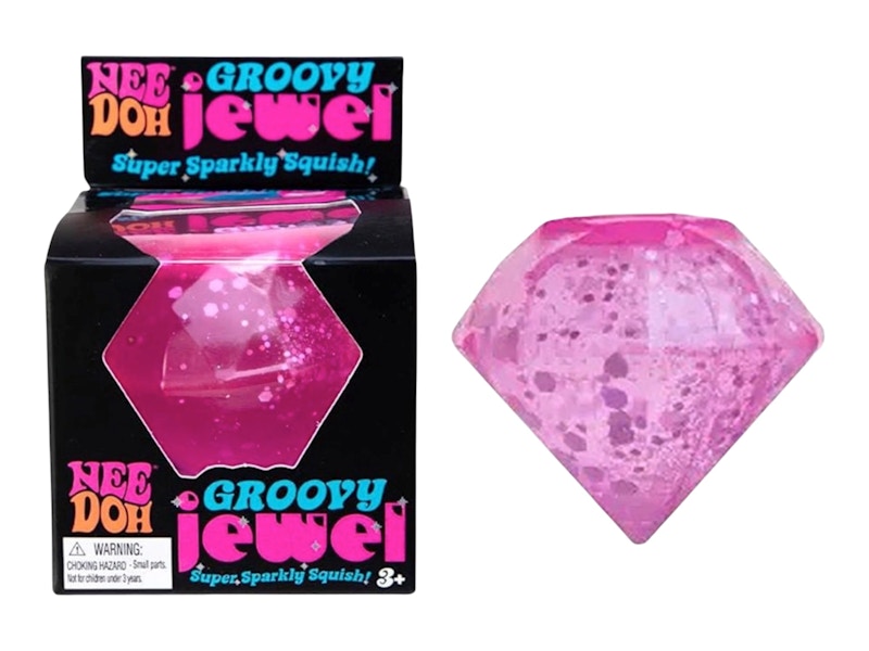 NeeDoh Groovy Jewel Mini Squishy Fidget Toy