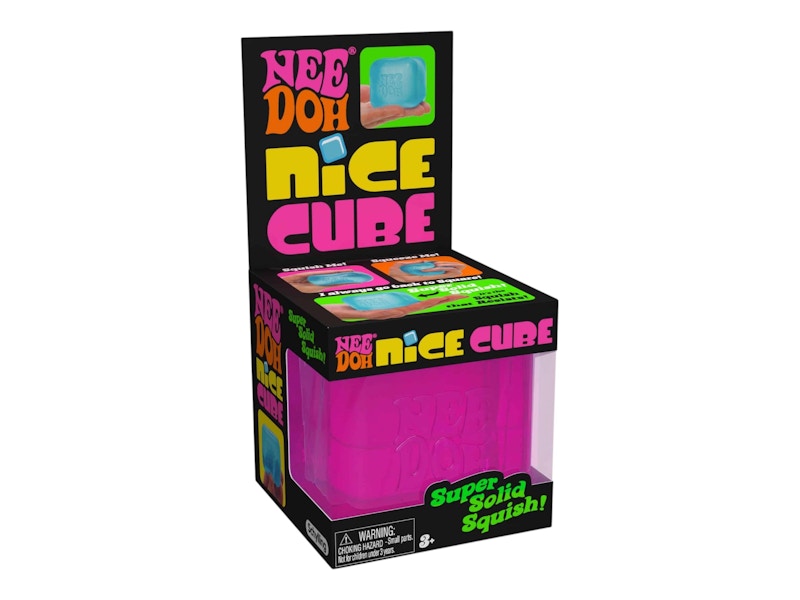 NeeDoh Nice Berg Squishy Fidget Toy Pink