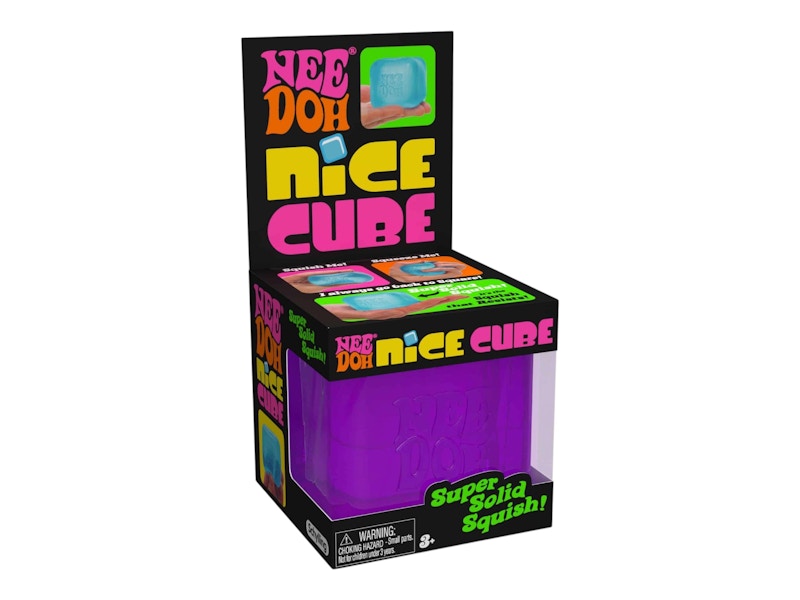 NeeDoh Nice Berg Squishy Fidget Toy Purple