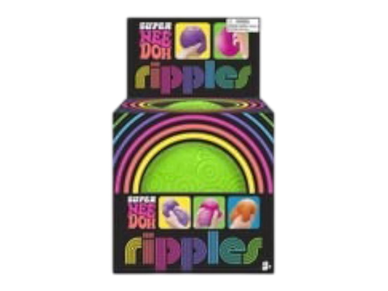 NeeDoh Super Ripples Fidget Ball Green
