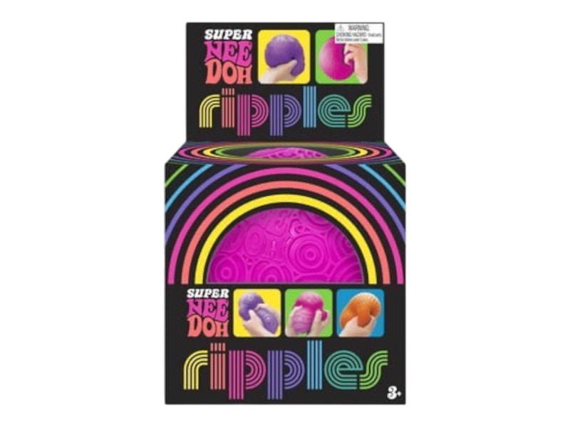 NeeDoh Super Ripples Fidget Ball Pink