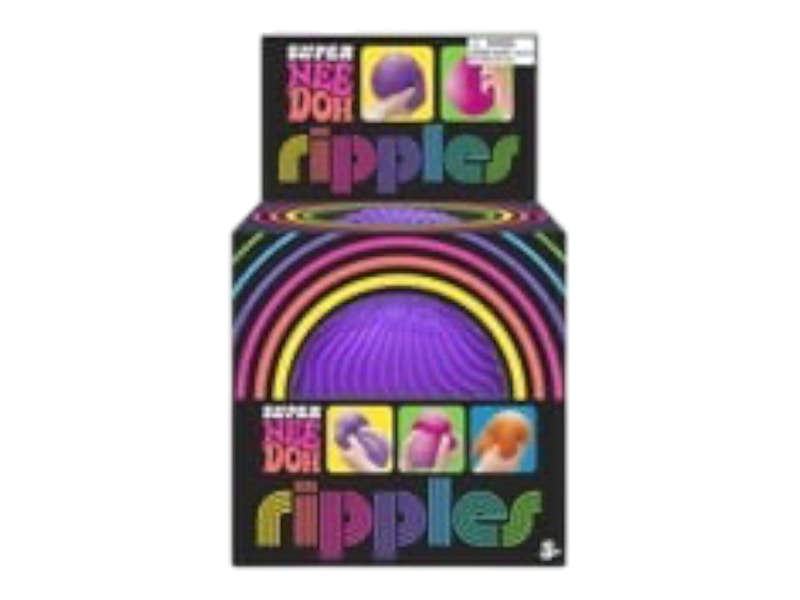 NeeDoh Super Ripples Fidget Ball Purple