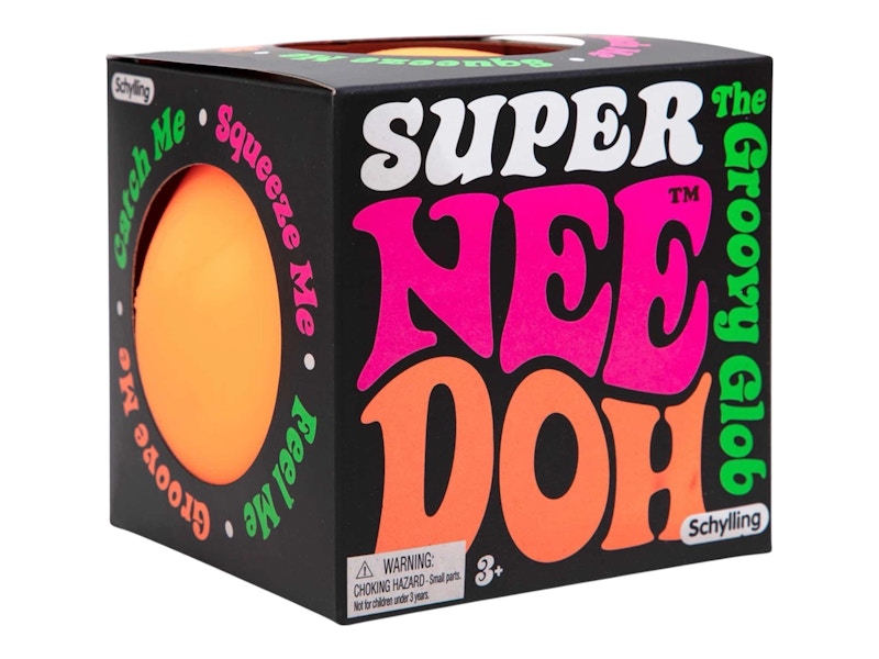 NeeDoh Super Squishy Fidget Toy Orange
