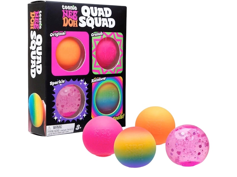 NeeDoh Teenie Quad Squad Squishy Fidget Toy