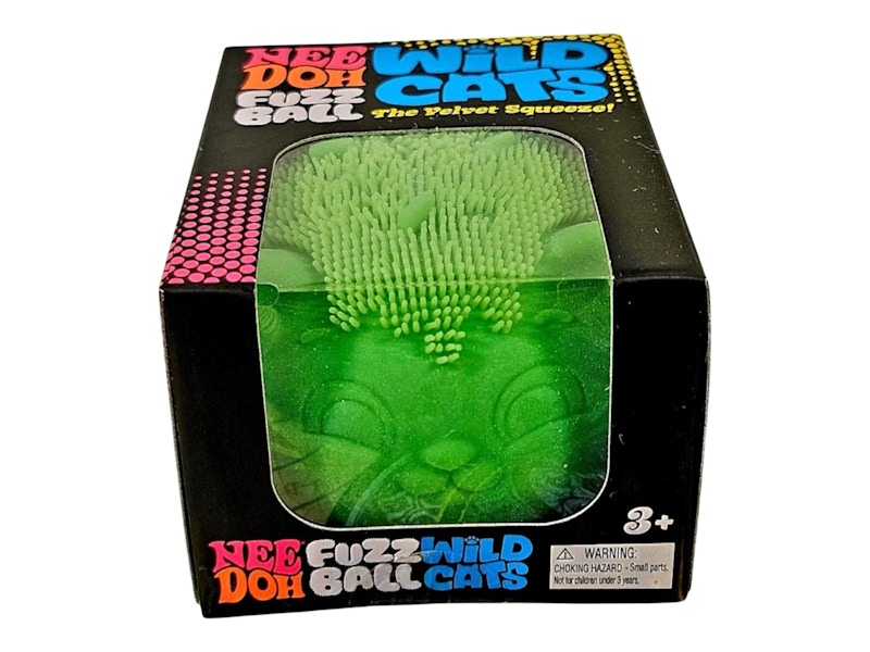 NeeDoh Wild Cats Squishy Fidget Toy Green